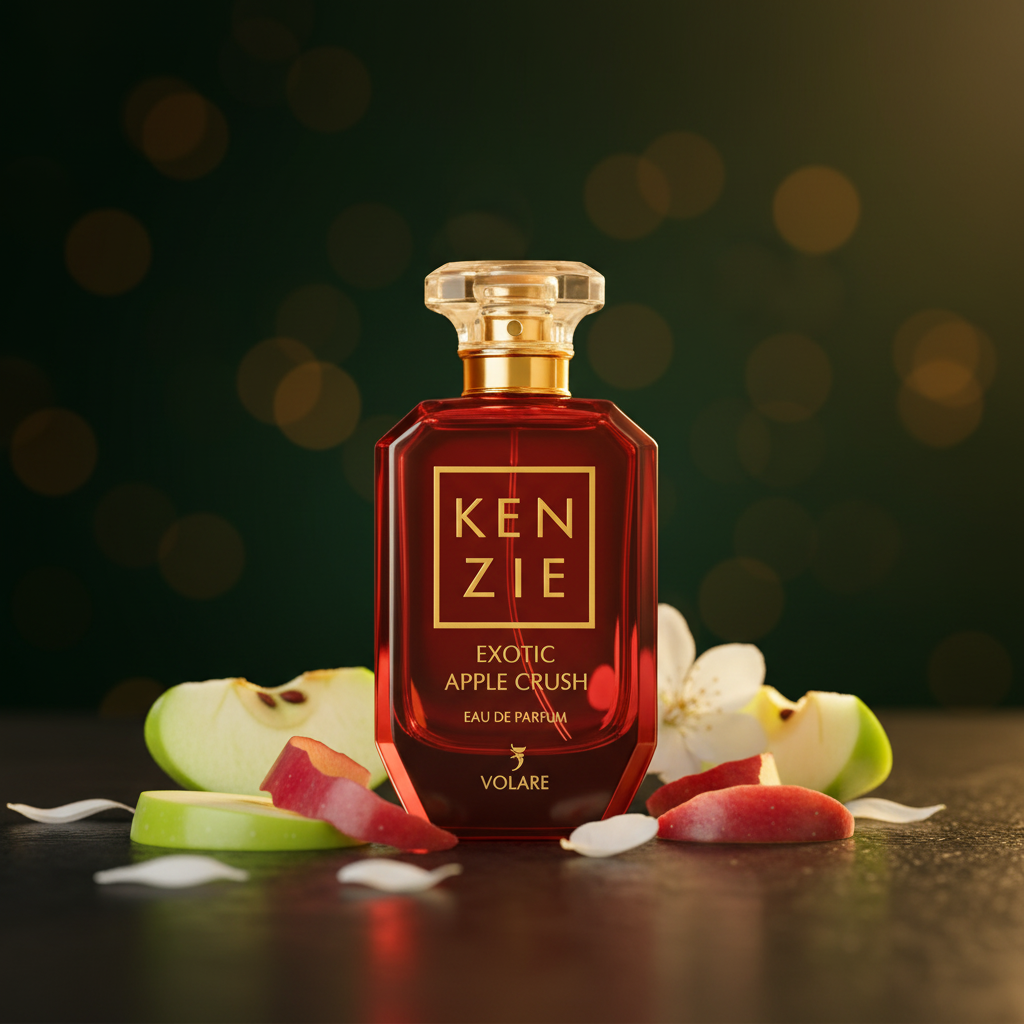 Kenzie Apple Crush Eau de Parfum Fruité Femme 100ml Pomme Verte, Musc Frais