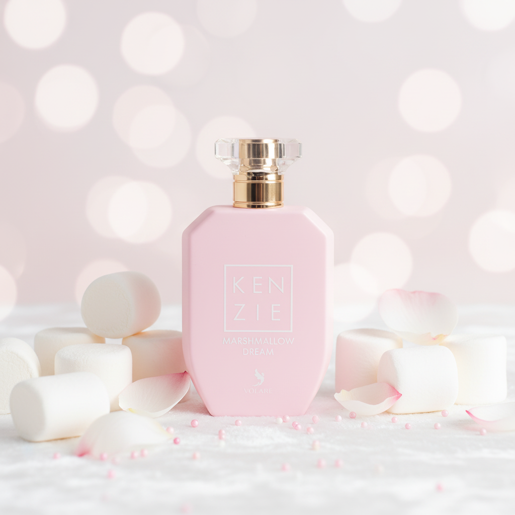 Kenzie Marshmallow Dream Eau de Parfum Gourmand 100ml Vanille, Musc Chaud